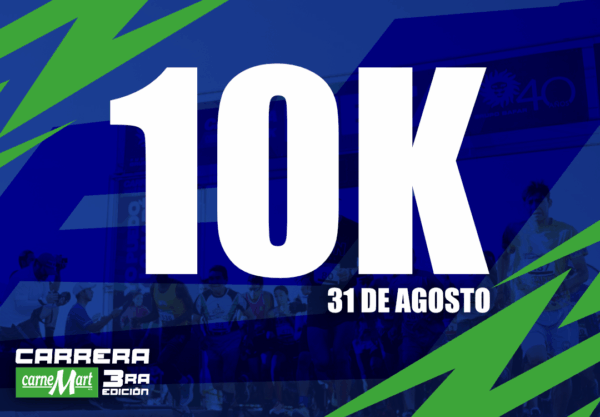 INSCRIPCIÓN 10K CARNEMART 3er EDICIÓN