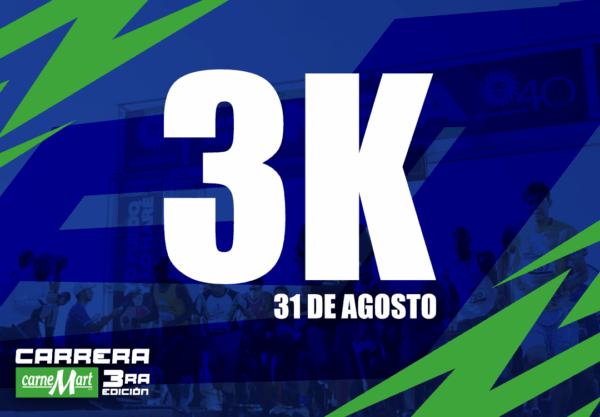 INSCRIPCIÓN 3K RECREATIVA FAMILIAR - CARNEMART 3er EDICIÓN